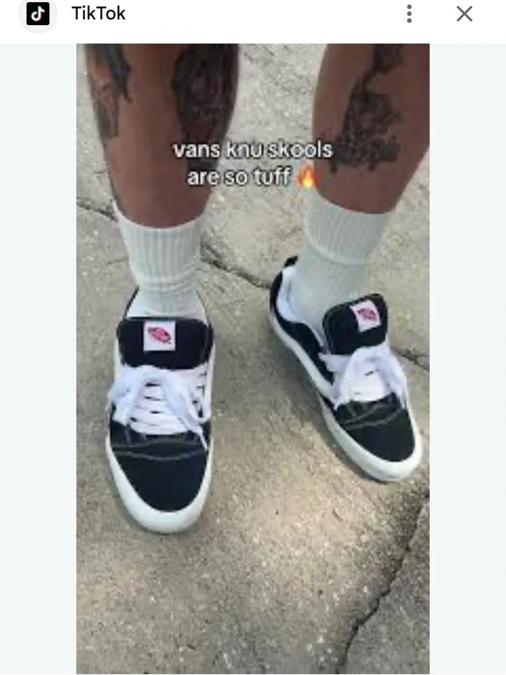 Vans- Knu Skool Shoe